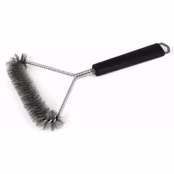 Brosse en T 29,5 cm Somagic pour le nettoyage de la grille de cuisson de votre barbecue. Sa tête permet de frotter à l'horizo ...