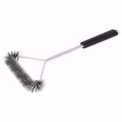 Brosse en T Somagic 41 cm pour le nettoyage de la grille de cuisson de votre barbecue. Sa tête permet de frotter à l'horizont ...