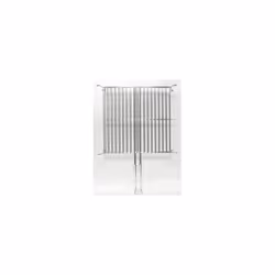 Grille Double - Non spécifié - 40x40cm - Acier Chromé - Sur Pieds - Idéale pour Viandes et Poissons