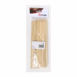 100 brochettes bambou 25 cm.