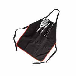 Tablier de chef avec 3 accessoires