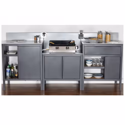 La cuisine extérieure 3 modules - Somagic