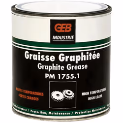Description générale Graisse graphitée spéciale haute température, idéale pour la lubrification des systèmes soumis à de fort ...