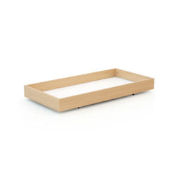 AT4 -  Tiroir de lit bébé Essentiel en bois  Hêtre Verni - Taille unique