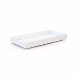 AT4 -  Tiroir de lit bébé Essentiel en bois  Blanc - Taille unique