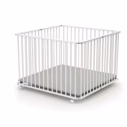 Parc bébé pliant en bois WEBABY Le parc pliant bébé Webaby sera parfait pour que votre bébé puisse s'épanouir ! Une fois le p ...