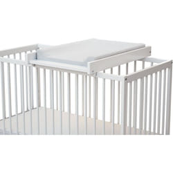 AT4 - Plan à langer amovible pour lit bébé ESSENTIEL en bois