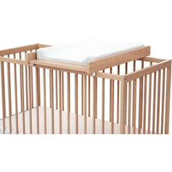 AT4 - Plan à langer amovible pour lit bébé ESSENTIEL en bois