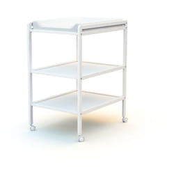 Les Tendances - AT4 - Table à langer 2 étagères essentiel en bois