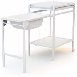 Table à langer avec baignoire ESSENTIEL AT4 Petite et discrète, cette table à langer avec sa baignoire ESSENTIEL de la marque ...