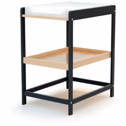 Une petite table à langer 1 étagère pour bébé Une élégante table à langer aux lignes épurées et aux dimensions réduites. Elle ...
