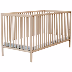 Le lit bébé bois en Essentiel AT4 70 x 140 cm Parce que votre bébé mérite le meilleur des conforts, ce lit bébé en bois Essen ...