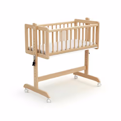 AT4 -  Berceau cododo évolutif ESSENTIEL en bois  Hêtre Verni - Taille unique