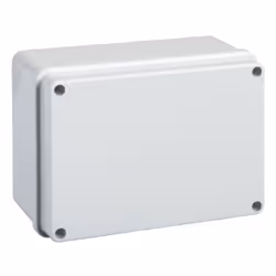 Boîte de dérivation externe Schneider, avec les caractéristiques suivantes : Dimensions intérieures : hauteur 150 mm - largeu ...