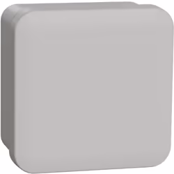Présentation Boîte de derivation face lisse 80 x 80 x 45 mm en saillie Classe II se conformer à CEI 536 ABS (acrylonitrile bu ...