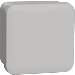 Schneider Electric - Boîte de dérivation face lisse 80 x 80 x 45 mm en saillie
