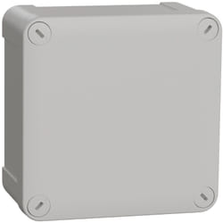 Schneider Electric - Boîte de dérivation en saillie face lisse 105 x 105 x 55 mm ENN05045