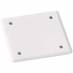 Présentation Modulo, couvercle blanc 320 x 257 mm Pour boîte de dérivation PS (polystyrène) Par vis Schneider Electric