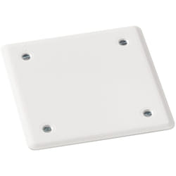 Schneider Electric - Modulo, couvercle blanc 128 x 128 mm pour boîte de dérivation