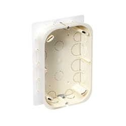 Schneider Electric - Boite de derivation encastrée 168x108x40mm multi-supports bleu avec couvercle blanc IP20 Multifix