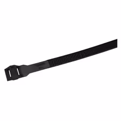 Collier d'installation - 194 x 9 mm - 100 pièces - noir