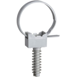 Schneider Electric - Mureva fix, collier pour conduit Ø40-63 mm + chevilles Ø8 - gris - 100 pièces - ENN47963