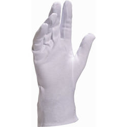 Delta Plus - gant coton blanc ourlet -COB400 T6