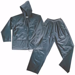 Ensemble de pluie 400 à capuche fixe bleu marine TL - DELTA PLUS - EN400MAGT