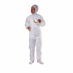 Combinaison de protection avec capuche