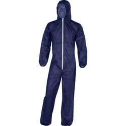 Delta Plus - combinaison a capuche polypropylene bleu - PO1090 50/52 (2XL)