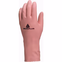 Découvrez le gant Delta Plus Latex Ménage Rose Zéphir 210, idéal pour une protection efficace dans divers environnements de t ...