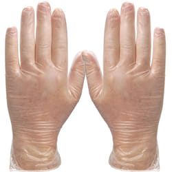 Delta Plus - gants jetables vinyl poudrés - boîte 100 taille 9/10 V137109