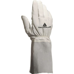 Delta Plus - Gants de manutention TIG15K taille 8, Soudage, Gris ( Prix pour Paquet de 6 Paires )