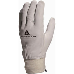 Delta Plus - gant fleur de bovin gris poignet latex -GFBLE070 T9