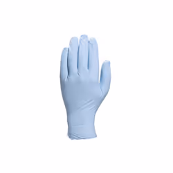 Nitrile non poudré. Compatibilité alimentaire. AQL 1,5. Boîte de 100 gants jetables. 100% nitrile. CARACTERISTIQUESFiche prod ...