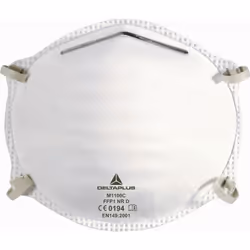 La Boîte de 20 pièces faciales filtrantes FFP1 en fibre synthétique non tissée DELTA PLUS - M1100C est un équipement de prote ...
