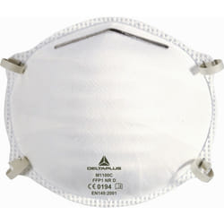 Delta Plus - Boîte de 20 pièces faciales filtrantes FFP1 en fibre synthétique non tissée M1100C