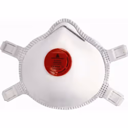 La Boîte de 5 pièces faciales filtrantes FFP3 en fibre synthétique non tissée DELTA PLUS - M1300VC est un équipement de prote ...