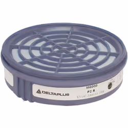 A utiliser avec = Demi-masque M6200 Jupiter Filtre Delta Plus CatriréfrigérateurCe filtre de type cartouche de Delta Plus est ...