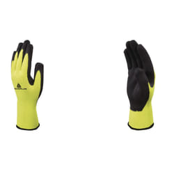 Delta Plus APOLLON VV733 Gants d'atelier Noir, Jaune Latex, Polyester 1 pièce(s)