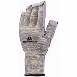 Découvrez le GANT DELTA PLUS TRICOT TAEKI® 5 - PAUME CROUTE DE BOVIN - VECUT50, conçu pour offrir une protection maximale lor ...