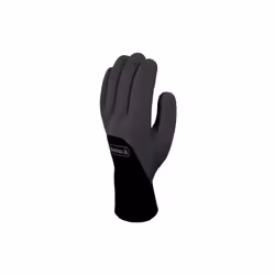 Gants tricotés sans couture. 100% polyamide jauge 13. Intérieur : 100% acrylique jauge 7. Enduction mousse nitrile sur paume, ...