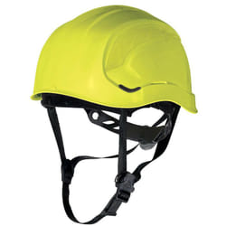 Delta Plus - Casque de chantier grapejafl Granite Peak jaune ajustable