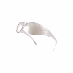 Facilité d’usage avec un casque de chantier et un casque antibruit. Monture : polycarbonate avec nez intégré. Oculaires : pol ...