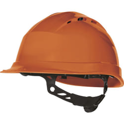 Delta Plus - Casque de sécurité en Polypropylène Blanc, gamme quartz up iv ( Prix pour 1 )