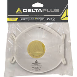 Masque respiratoire jetable Delta Plus FFP2 série CONFORT, avec soupape ( Prix pour 1 Kit )