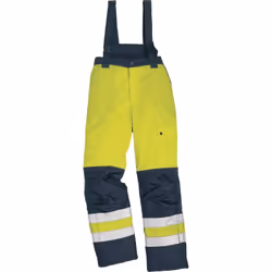 Le pantalon chaud haute visibilité jaune enduit PU de Delta Plus est conçu pour vous offrir confort et sécurité en toutes cir ...
