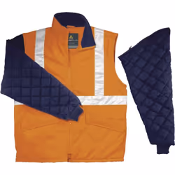 Découvrez le Gilet de signalisation Delta Plus Freeway, un vêtement à manches amovibles conçu pour garantir votre sécurité su ...