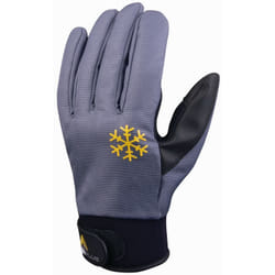 Delta Plus - gant dos polyester enduit pu - paume pu/polyester gris / noir borok- VV903GR0 T11