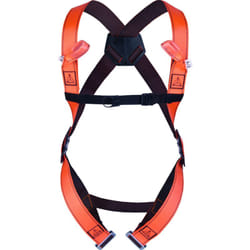 Delta Plus - Harnais 2 points antichute Dorsal, Sternal Acier, Polyester Orange